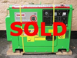 6.5KVA Standby Diesel Generator For Sale Philippines
