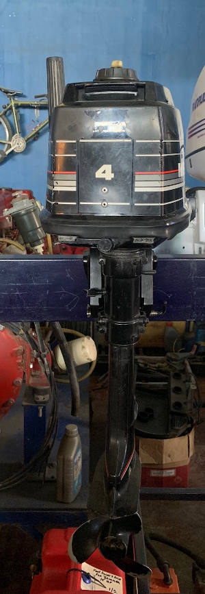Mercury 4HP outboard motor For Sale