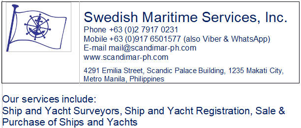swedish marine services advert