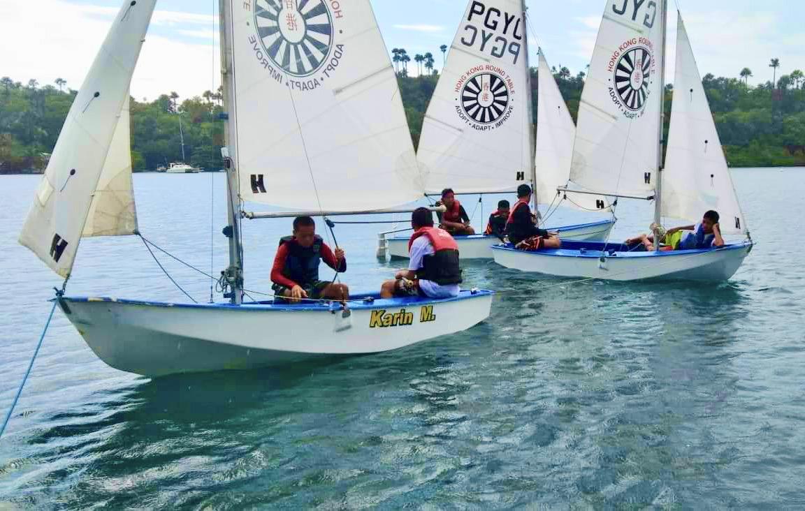 Small Boat Dinghy Sailing Philippines