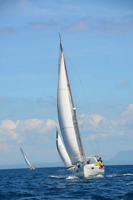 yacht Wild Honey second place overall ASR 2023 Puerto Galera