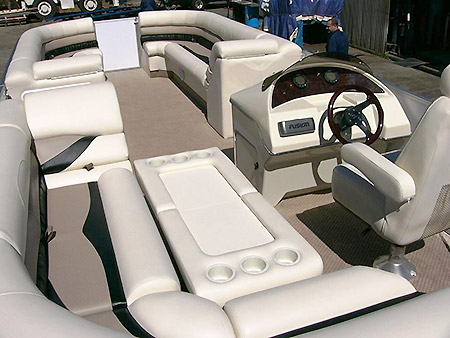 pontoon boat layout options